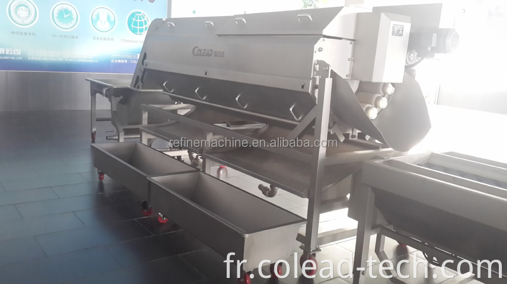 Vente chaude SUS 304 Acier inoxydable Pomme de terre de pomme de terre automatique Machine de pommes de terre automatique de Binzhou Colead